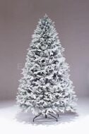 Искусственная ель Никка заснеженная Литая+ПВХ