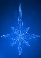 Макушка Роза ветров светодиодная 50 см