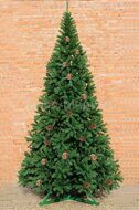 Искусственная елка Подольская с шишками 3 м, ПВХ