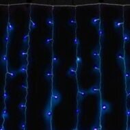 Светодиодный занавес 1.5*1.5 м, 96 синих LED ламп