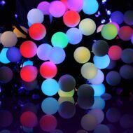 Новогоднее освещение Радуга на елку