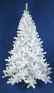 Искусственная белая елка Метелица 180 см, ПВХ