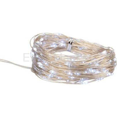 Светодиодная гирлянда Роса 20 м 200 белых светодиодов гибкий провод