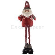 Новогодняя игрушка Дед Мороз с мешком 70 см